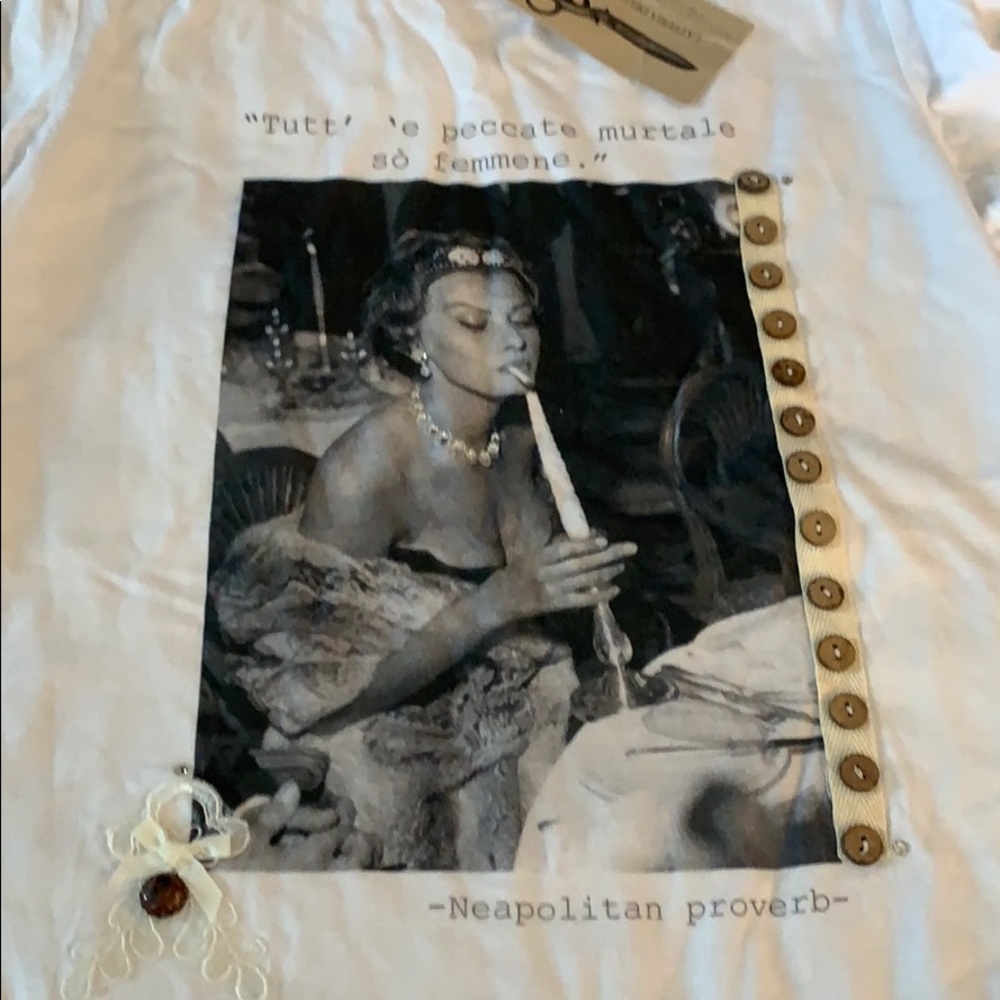 Euro vintage T-shirt NWT women’s S M Emo